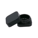 Barattolo di vetro quadrato nero 9ml-all'ingrosso-2
