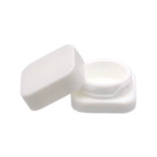 Barattolo di vetro quadrato bianco 9ml-all'ingrosso-2