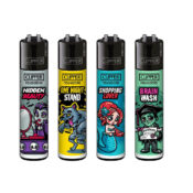 Clipper Lighters Classic Brain Wash (48pz/display)