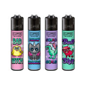 Clipper Lighters Classic Cute Slogans #2 (48pz/display)