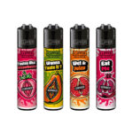 Clipper Lighters Classic Eat Your Fruits (48pz/display)