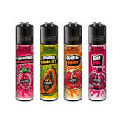 Clipper Lighters Classic Eat Your Fruits (48pz/display)
