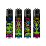 Clipper Lighters Classic Trippy Alien (48pz/display)