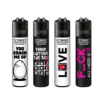 Clipper Lighters Classic Statements #12 (48pcs:display) Wholesale-3