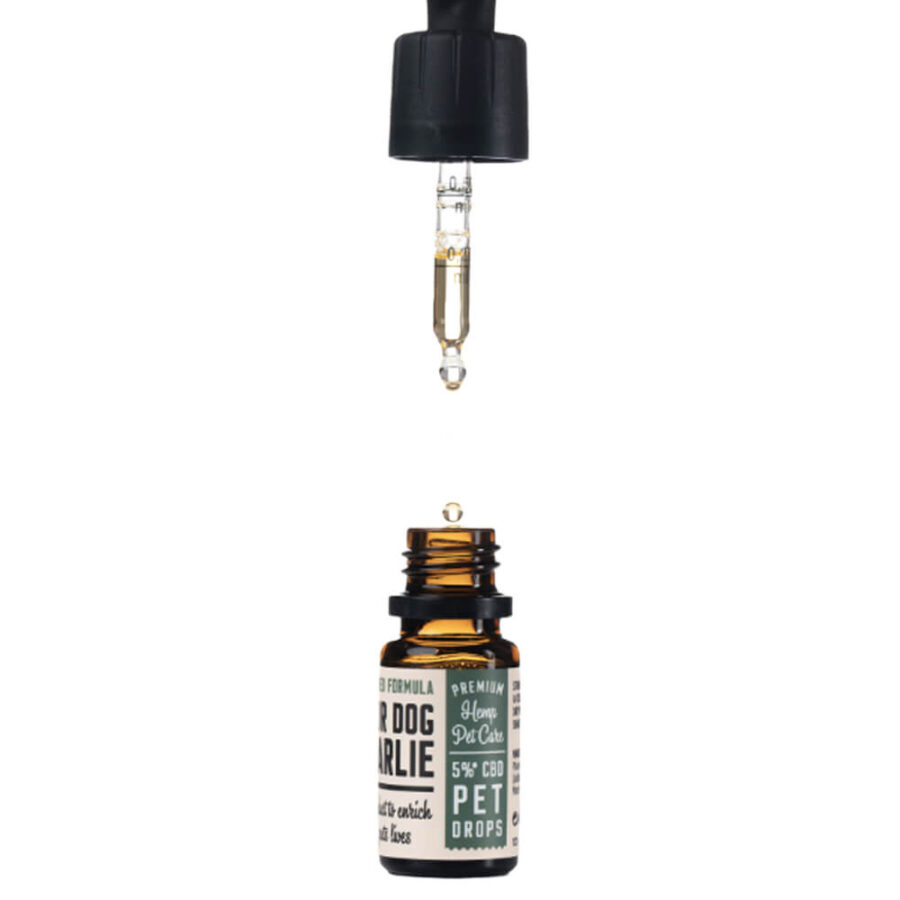 Pharma hemp poor dog Charlie 5% gocce di CBD per cani 10ml-ingrosso 4