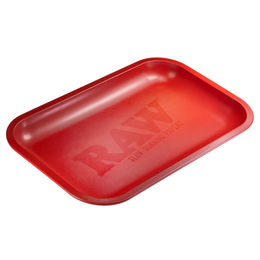 wholesale raw red rolling tray 1