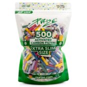 PURIZE Activated Carbon Filter XTRA Slim Size 6mm 500pcs
