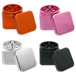 Best Buds The Cube Aluminium Grinder 4 Parts 50mm