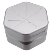 Katana Grinder in Alluminio 2 Parti – 60 mm 4 Katana Aluminium Grinder Silver 2 Parts–60mm