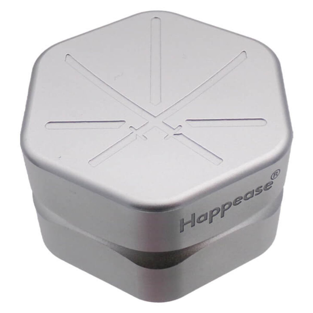 Katana-aluminium-grinder-Silver-2-parts–60mm Katana Aluminium Grinder Silver 2 Parts–60mm