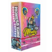 Monkey King Kit per rollare olografico, cartine non sbiancate Ready To Fly King Size Slim con tips (24 pz/espositore) 3 Monkey King Rolling Kit Unbleached Rolling Papers Ready To Fly King Size Slim with Tips 24pcsdisplay 3