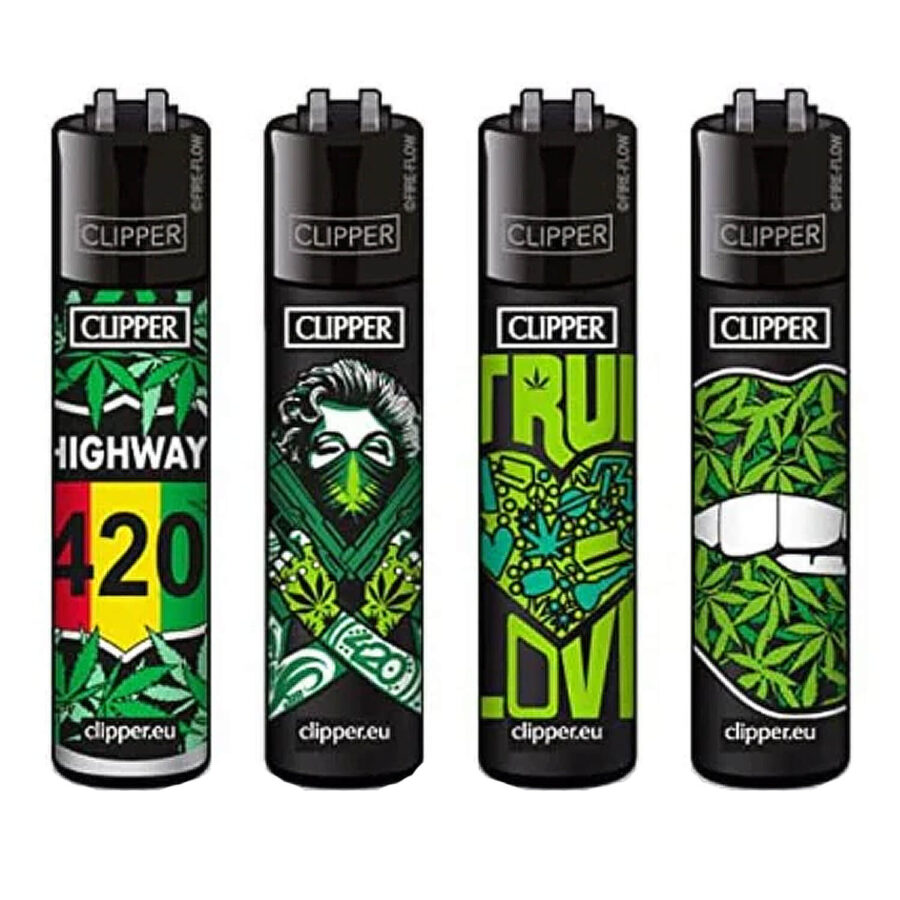wholesale clipper lighters 420 mix 11
