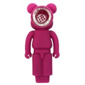 wholesale purple robot silicone pipe 11cm