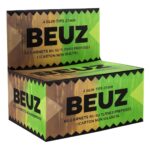 BEUZ Filtri Marroni Non Sbiancati 21mm (50 pz/display) Boite de filtre Beuz Brown en carton