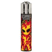 Clipper Lighters Classic Large Burningman 24pcsdisplay 1