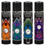 Clipper Accendini Classico Grande Scary Cucut (24 pz/espositore) Clipper Lighters Classic Large Scary Cucut 24pcsdisplay