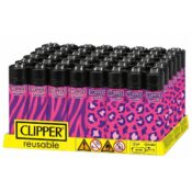 Accendini Clipper Monkey King Animal Skin (48 pz/display)