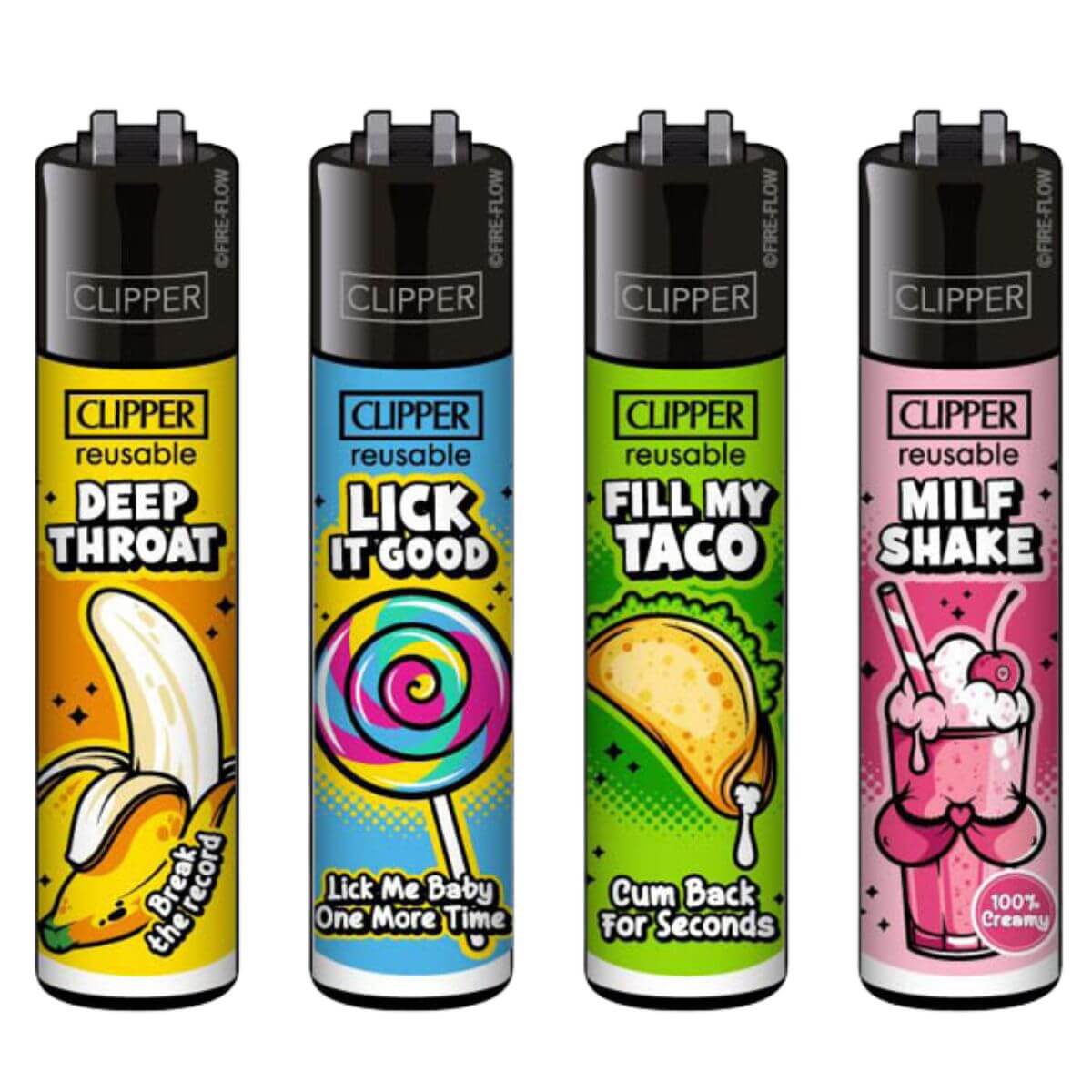 Clipper Classic Large Porn Slogan 10 (48pz/display) Clipper Classic Large Porn Slogan 10 (48pz/display)