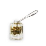 Portachiavi trasparente in verto acrilico di cannabis wholesale cannabis keyrings keychains 3654654654