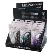 Champ High Pipe in Vetro Little Man (12 pz/display)