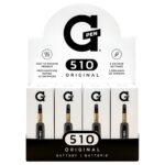 G-Pen 510 Original Cartridge Battery (20 pz/espositore) G Pen 510 Original Battery (20 pz/espositore) - Nero