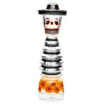 Hemper Dia de los Muertos Puffco Peak Top in Vetro Hemper Dia de los Muertos Accessorio in Vetro per Puffco