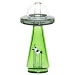 Hemper UFO Vortex Puffco Peak Top in Vetro Hemper UFO Vortex Accessorio in Vetro per Puffco