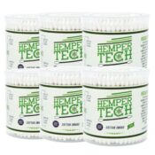 Hemper Tech Cotton Buds 200 pz (6 pz espositore)