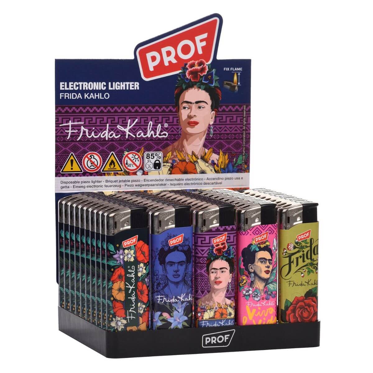 Prof Fixflame Frida Accendino (50pz/display) Prof Fixflame Frida Accendino (50pz/display)