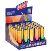 Accendino Prof Pocket Infinite Gold Gradient (25 pz/display)