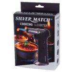 Silver Match Cannello per Crème Brûlée con Testa Rotante