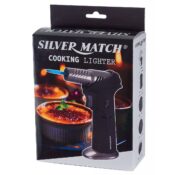 Silver Match Cannello per Crème Brûlée con Testa Rotante
