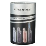Silver Match Accendino Single Jetflame 8pz