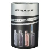 Silver Match Accendino Single Jetflame 8pz