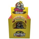 Monkey King Monkey Metallic Ashtray (15pz/display) Monkey King Monkey Metallic Ashtray (15pz/display)