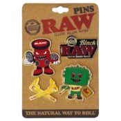 RAW Badge Pin Set 2
