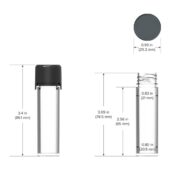 Chubby Gorilla Aviator CR Tube 65mm Dimension