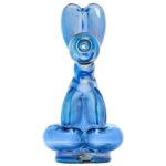 Hemper Balloon Dog Puffco Peak Top in Vetro Hemper Balloon Dog Accessorio in Vetro per Puffco