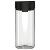 Chubby Gorilla Aviator CR Container 240ml (100pz), contenitore trasparente e tappo nero