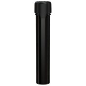Chubby Gorilla Aviator CR Tube 100mm (100pz), tubo nero tappo nero
