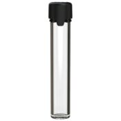 Chubby Gorilla Aviator CR Tube 100mm (100pz), tubo trasparente tappo nero