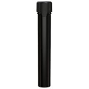 Chubby Gorilla Aviator CR Tube 115mm (100pz), tubo nero e tappo nero