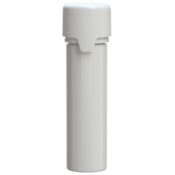 Chubby Gorilla Aviator CR Tube 65mm (100pz), tubo bianco e tappo bianco