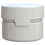 Chubby Gorilla Aviator CR XL Container 220ml (20pz), contenitore bianco e tappo bianco