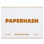 Carta per conservazione resina Paperhash Regular 23x18cm (50pz)